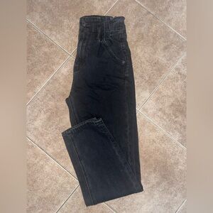 American Eagle paper bag waistband jeans